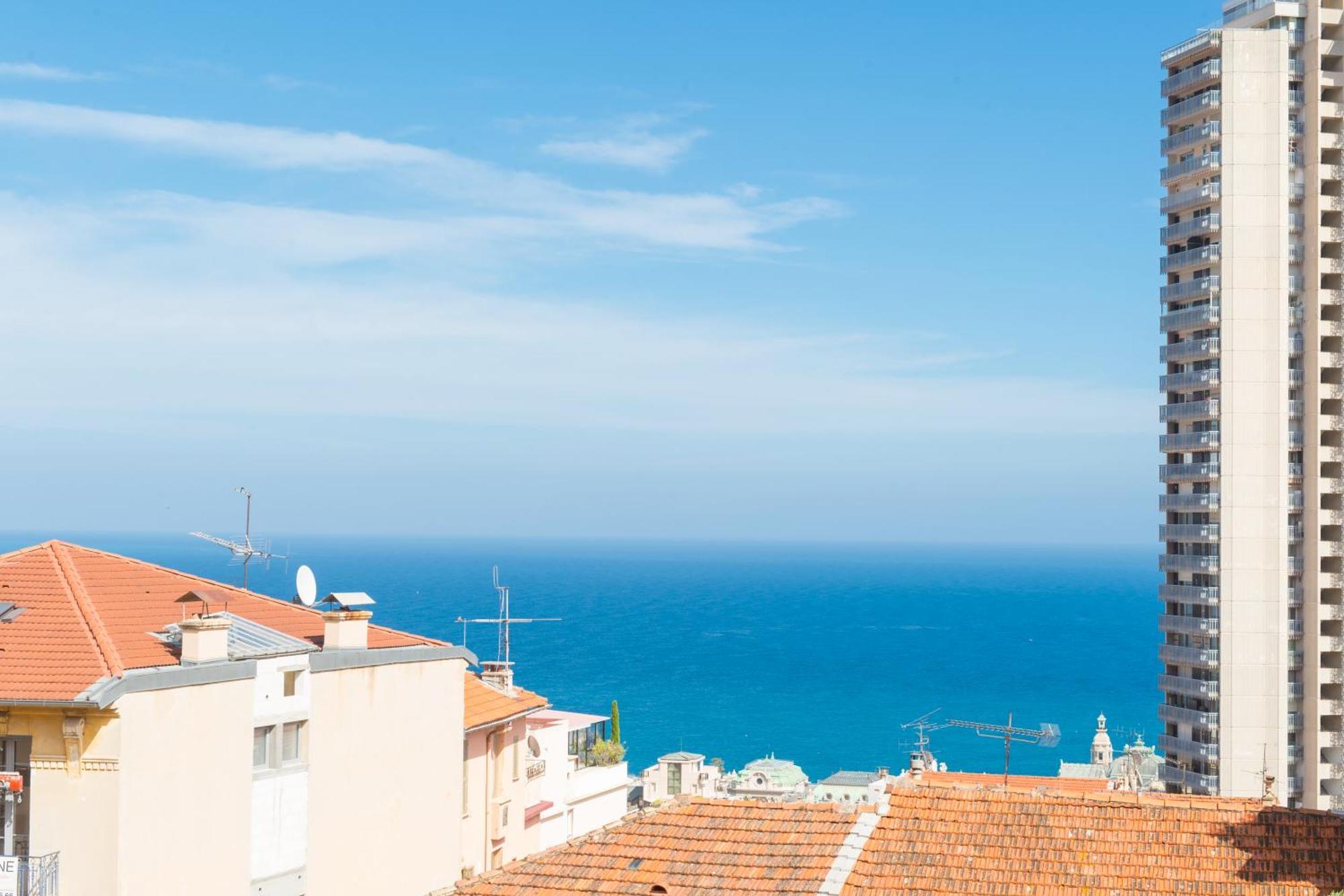 Monaco A Pied - Spacieux Appartement - Balcon - Ca Beausoleil Exteriör bild